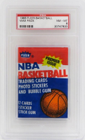 1986 Fleer Basketball Unopened Wax Pack (PSA 8) at PristineAuction.com