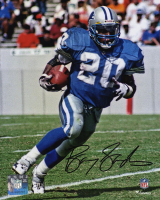 Barry Sanders Signed Lions 8x10 Photo (Schwartz) at PristineAuction.com