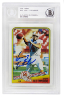 Vinny Testaverde Signed 1988 Topps #352 RC (BGS) at PristineAuction.com