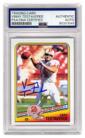 Vinny Testaverde Signed 1988 Topps #352 RC (PSA) at PristineAuction.com
