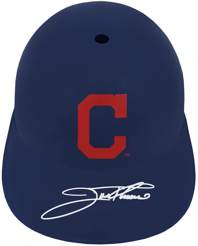 Jim Thome Signed Indians Full-Size Batting Helmet (Schwartz) at PristineAuction.com Jim Thome Signed Indians Full-Size Batting Helmet (Schwartz) at PristineAuction.com