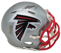 Michael Vick Signed Falcons Flash Alternate Speed Mini Helmet (Schwartz) at PristineAuction.com