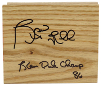 Spud Webb Signed 5x6 Floor Piece Inscribed "Slam Dunk Champ 86" (Schwartz) at PristineAuction.com