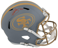 Patrick Willis Signed 49ers Full-Size Slate Alternate Speed Helmet (Schwartz) at PristineAuction.com
