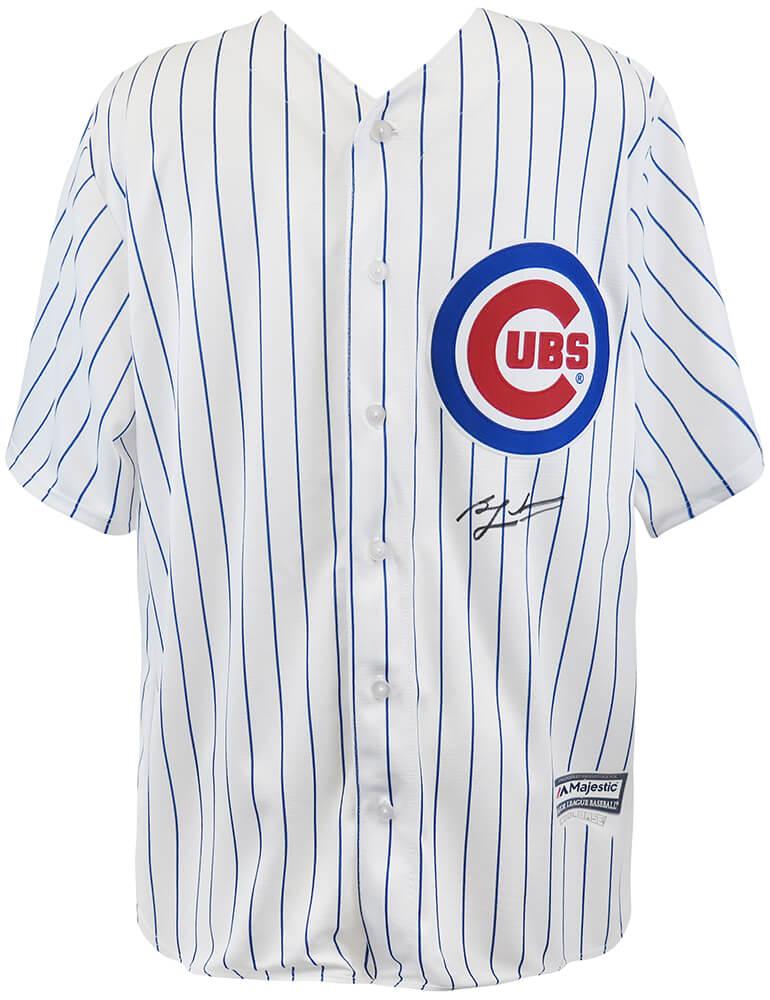 Ben Zobrist Signed Cubs Majestic Authentic Jersey (Schwartz) at PristineAuction.com Ben Zobrist Signed Cubs Majestic Authentic Jersey (Schwartz) at PristineAuction.com