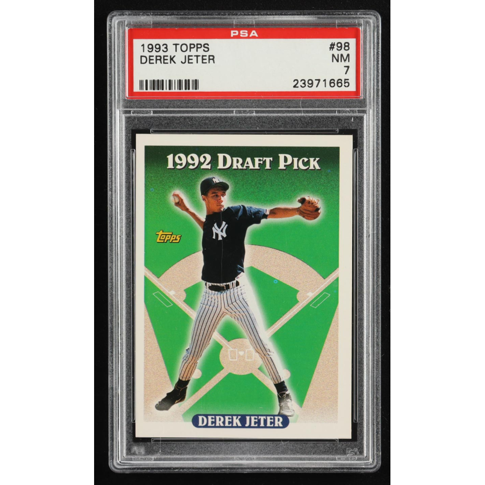 Derek Jeter 1993 Topps #98 RC (PSA 7) at PristineAuction.com