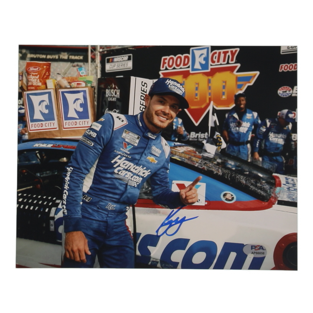 Kyle Larson Signed NASCAR 8x10 Photo (PSA) at PristineAuction.com