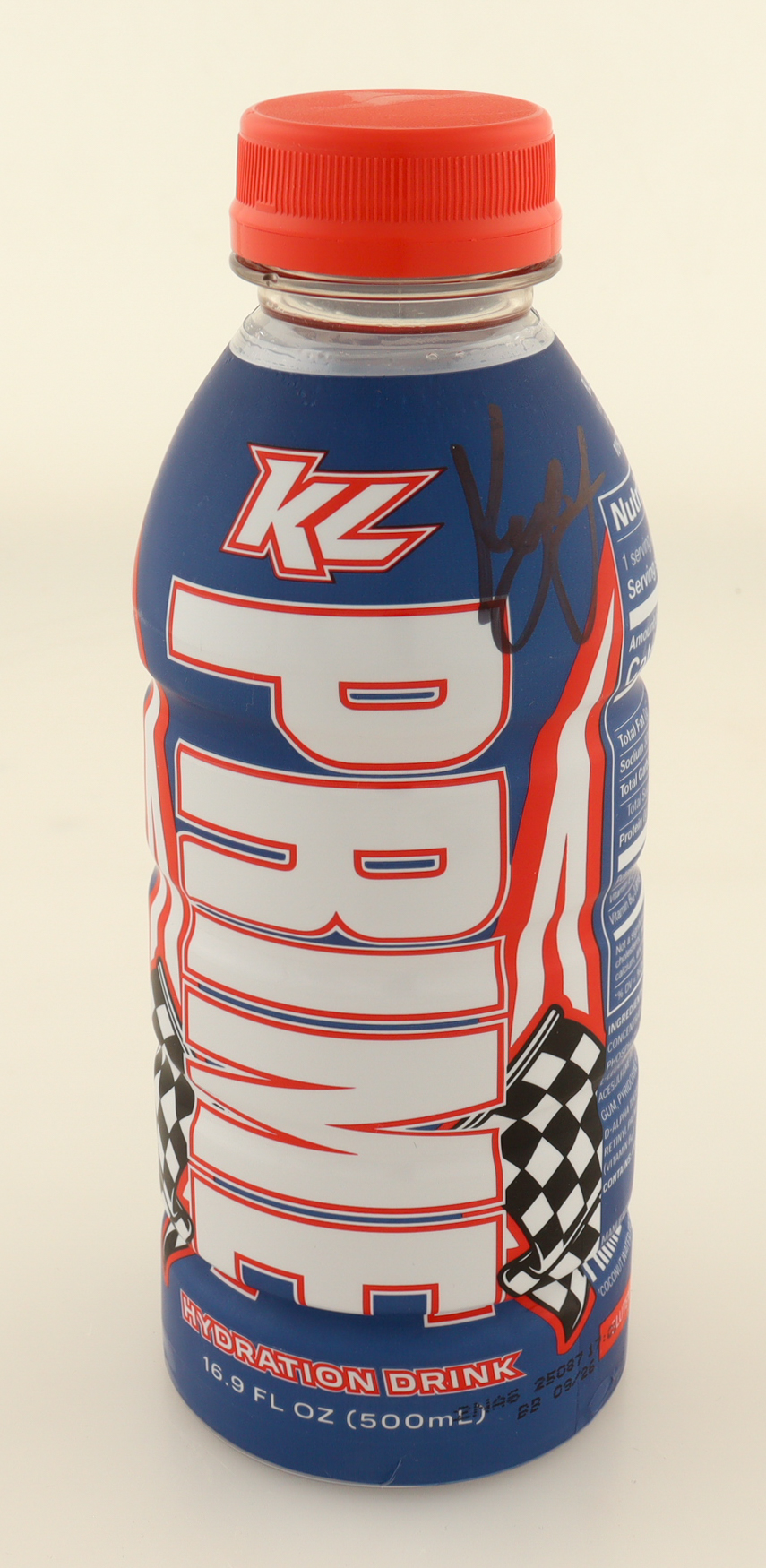 Kyle Larson Signed Prime Energy Drink Bottle (PSA) at PristineAuction.com Kyle Larson Signed Prime Energy Drink Bottle (PSA) at PristineAuction.com