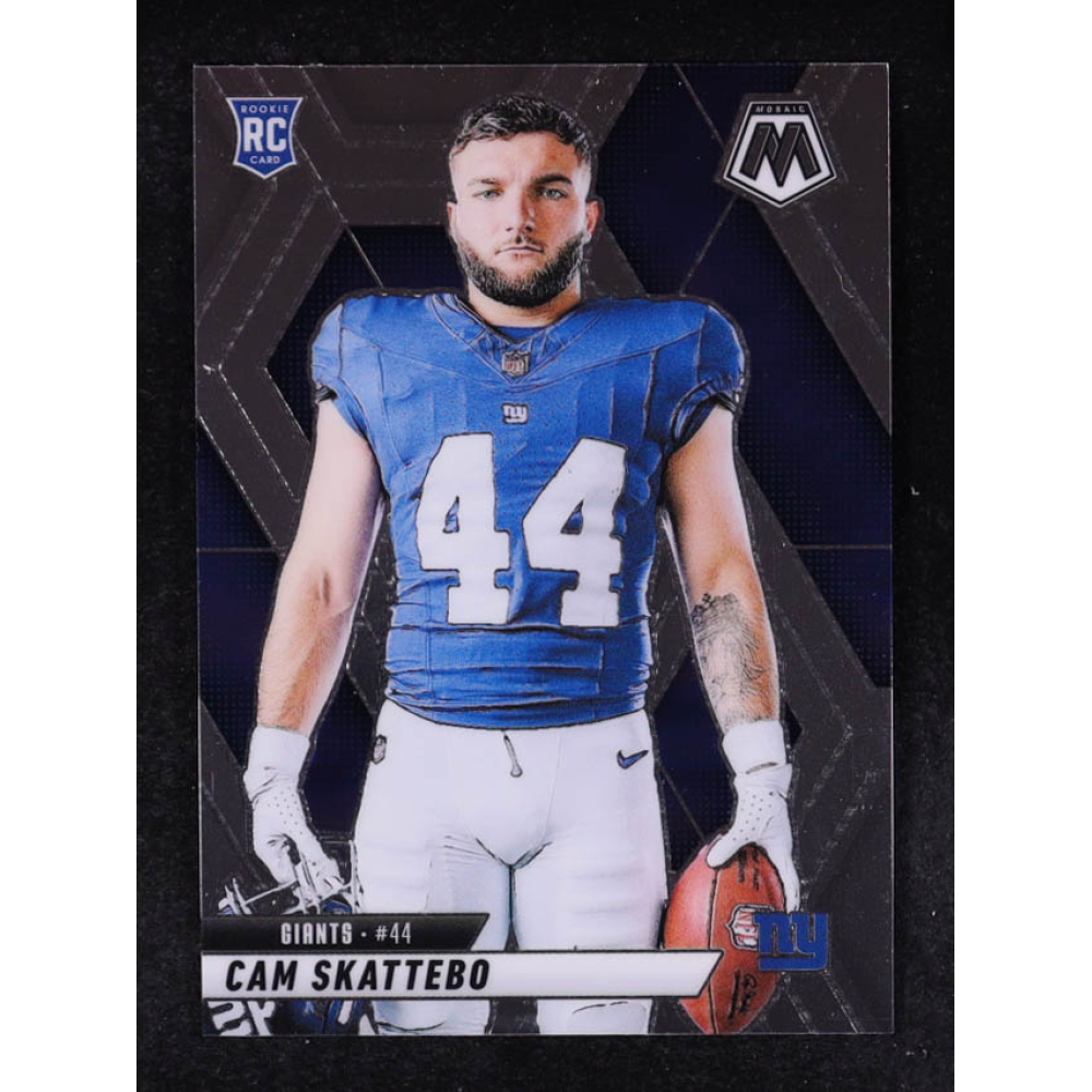 Cam Skattebo 2025 Panini Mosaic #271 VAR RC at PristineAuction.com