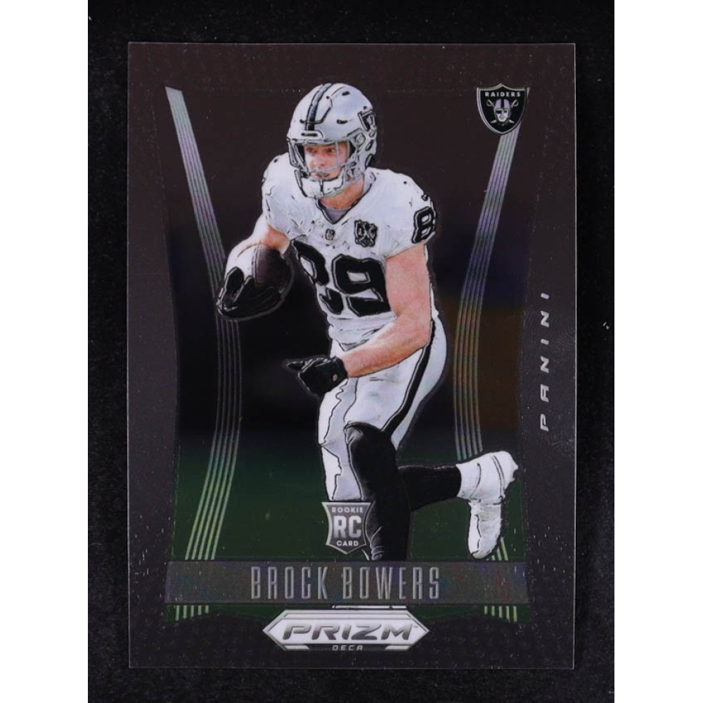 Brock Bowers 2024 Panini Prizm Deca #170 RC at PristineAuction.com