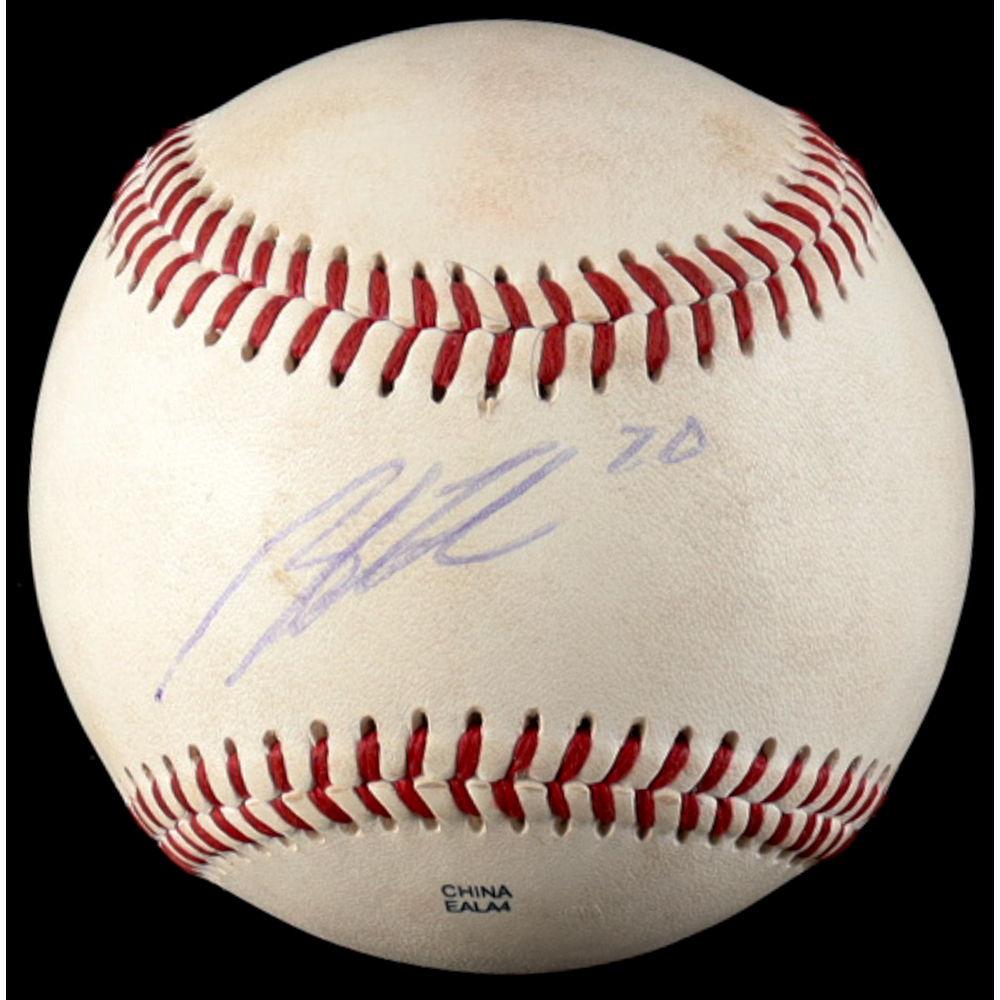 Blaze Christopher Jordan Signed OML Baseball (JSA) at PristineAuction.com