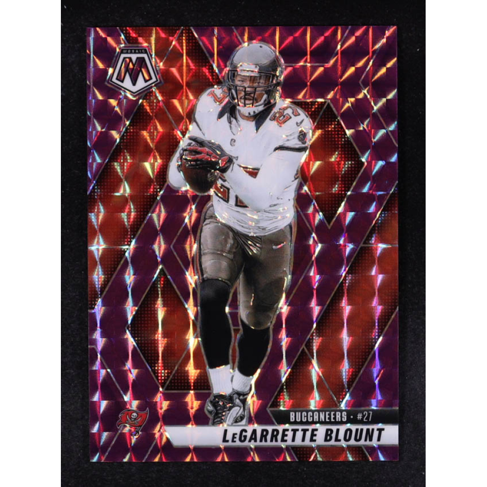 LeGarrette Blount 2025 Panini Mosaic Mosaic Purple #56 #25/49 at PristineAuction.com