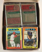 1975 Topps Baseball Cello Fun Pack Vending Box with (20) Packs at PristineAuction.com