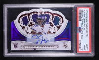Justin Jefferson 2020 Panini Chronicles Crown Royale Red Auto #CR-11 RC #52/75 (PSA 9) at PristineAuction.com