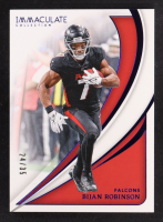 Bijan Robinson 2024 Immaculate Collection Blue #32 #24/35 at PristineAuction.com