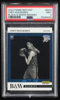 Chet Holmgren 2022 Panini Instant Black & White Rookies #BW2 (PSA 9) at PristineAuction.com