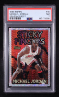 Michael Jordan 1996 Topps Season's Best Sticky Fingers #18 (PSA 7) at PristineAuction.com
