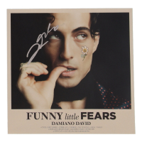 Damiano David Signed "Funny Little Fears" Album Sleeve (JSA) at PristineAuction.com