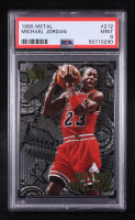 Michael Jordan 1995 Fleer Metal Nuts & Bolts #212 (PSA 9) at PristineAuction.com