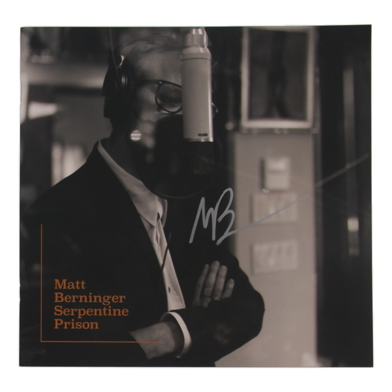 Matt Berninger Signed "Serpentine Prison" Album Booklet (JSA) at PristineAuction.com Matt Berninger Signed "Serpentine Prison" Album Booklet (JSA) at PristineAuction.com