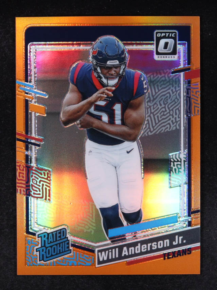 Will Anderson Jr. 2023 Donruss Optic Orange RR #246 #072/249 RC