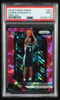 Lonnie Walker IV 2018-19 Panini Prizm Prizms Pink Ice #251 RC (PSA 9) at PristineAuction.com