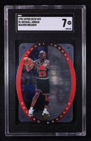 Michael Jordan 1996 Upper Deck SPX Record Breaker #R1 (SGC 7) at PristineAuction.com