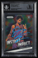 Dereck Lively II Signed 2023-24 Panini Prizm Instant Impact #14 RC (BGS Encapsulated) at PristineAuction.com