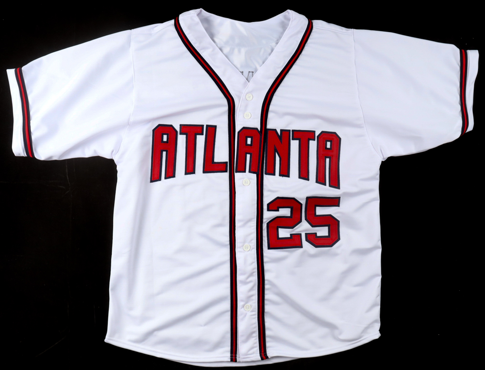 Andruw Jones Signed Jersey (Beckett) at PristineAuction.com Andruw Jones Signed Jersey (Beckett) at PristineAuction.com