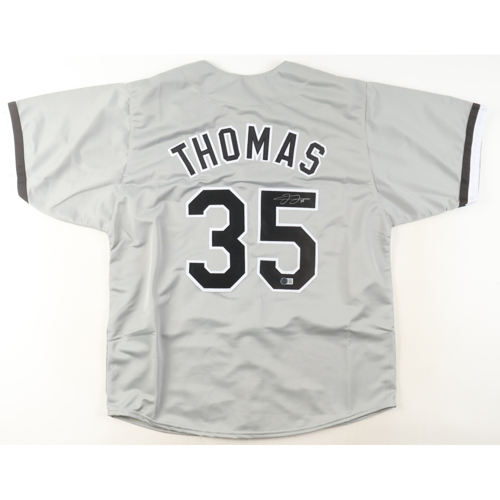 Frank Thomas Signed Jersey (Beckett) at PristineAuction.com