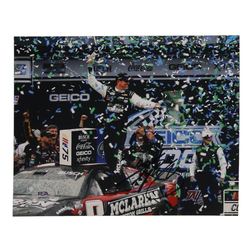 Kyle Busch Signed NASCAR 8x10 Photo (PSA) at PristineAuction.com Kyle Busch Signed NASCAR 8x10 Photo (PSA) at PristineAuction.com