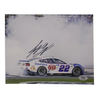 Joey Logano Signed NASCAR 8x10 Photo (PSA) at PristineAuction.com