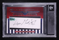 Wayne Gretzky 2010 Leaf Sports Icons Update "The Search For Shoeless Joe" Hockey Hall of Famer #16/24 (BGS) at PristineAuction.com