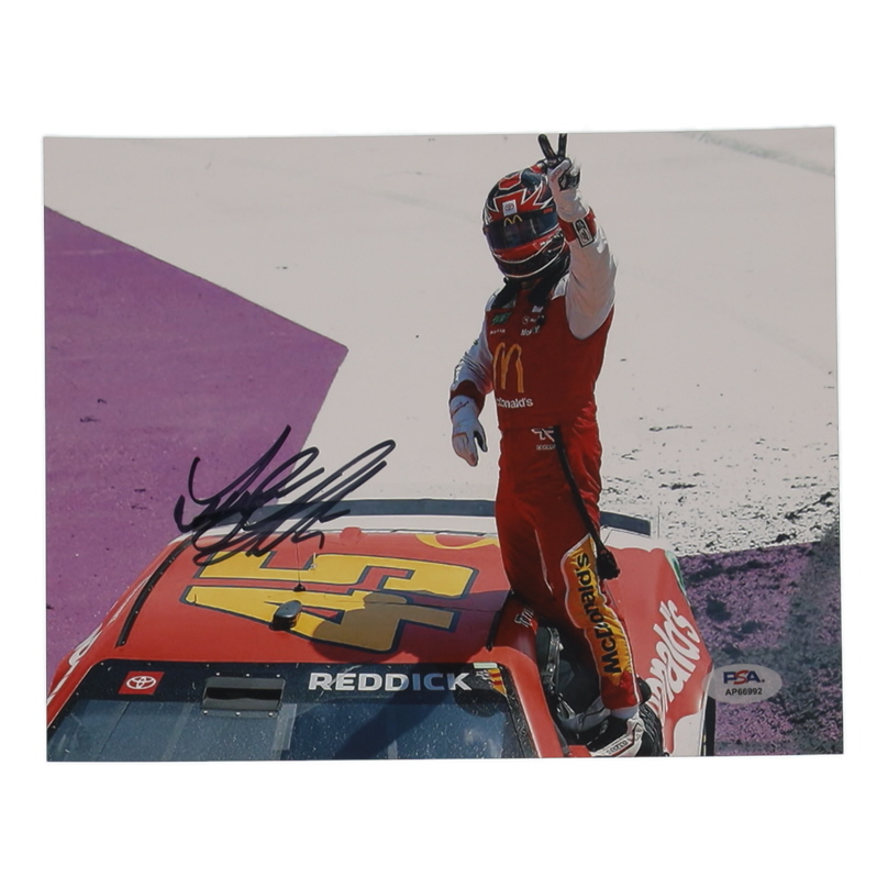 Tyler Reddick Signed NASCAR 8x10 Photo (PSA) at PristineAuction.com Tyler Reddick Signed NASCAR 8x10 Photo (PSA) at PristineAuction.com