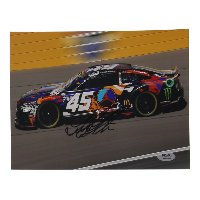 Tyler Reddick Signed NASCAR 8x10 Photo (PSA) at PristineAuction.com Tyler Reddick Signed NASCAR 8x10 Photo (PSA) at PristineAuction.com