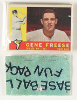 1960 Topps Baseball Card Fun Pack with (10) Cards at PristineAuction.com