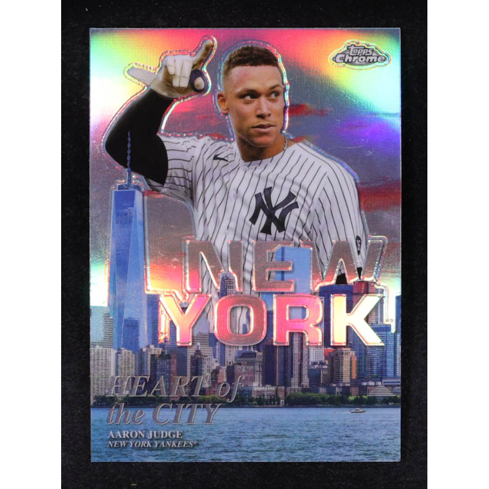 Aaron Judge 2022 Topps Chrome Heart of the City #HOC13 at PristineAuction.com