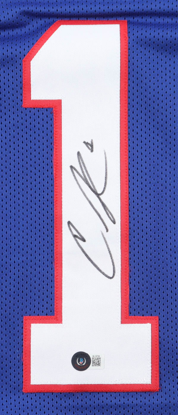 Curtis Samuel Signed Jersey (Beckett) at PristineAuction.com Curtis Samuel Signed Jersey (Beckett) at PristineAuction.com