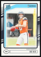 Bo Nix 2024 Donruss #369 RR RC at PristineAuction.com