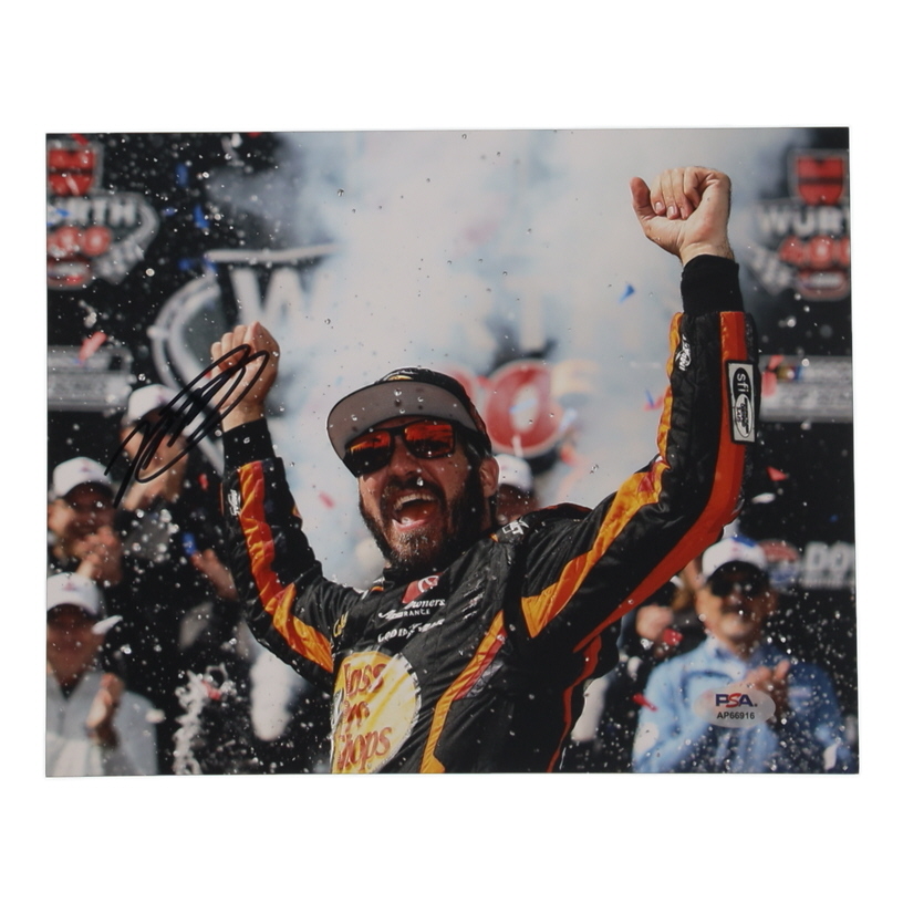 Martin Truex Jr. Signed NASCAR 8x10 Photo (PSA) at PristineAuction.com Martin Truex Jr. Signed NASCAR 8x10 Photo (PSA) at PristineAuction.com