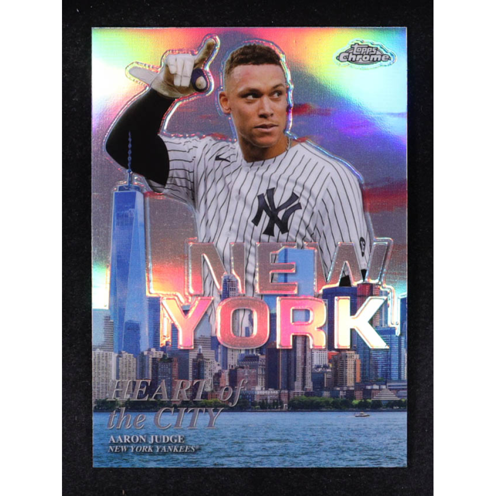 Aaron Judge 2022 Topps Chrome Heart of the City #HOC13 at PristineAuction.com