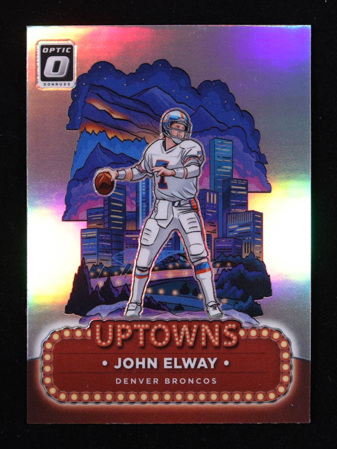 John Elway 2024 Donruss Optic Uptowns #23 at PristineAuction.com John Elway 2024 Donruss Optic Uptowns #23 at PristineAuction.com