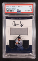 Aaron Judge 2017 Panini National Treasures Player's Collection Signatures #6 #14/99 RC (PSA 5) at PristineAuction.com