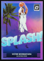 Victor Wembanyama 2024-25 Donruss Optic Splash! Holo #4 at PristineAuction.com