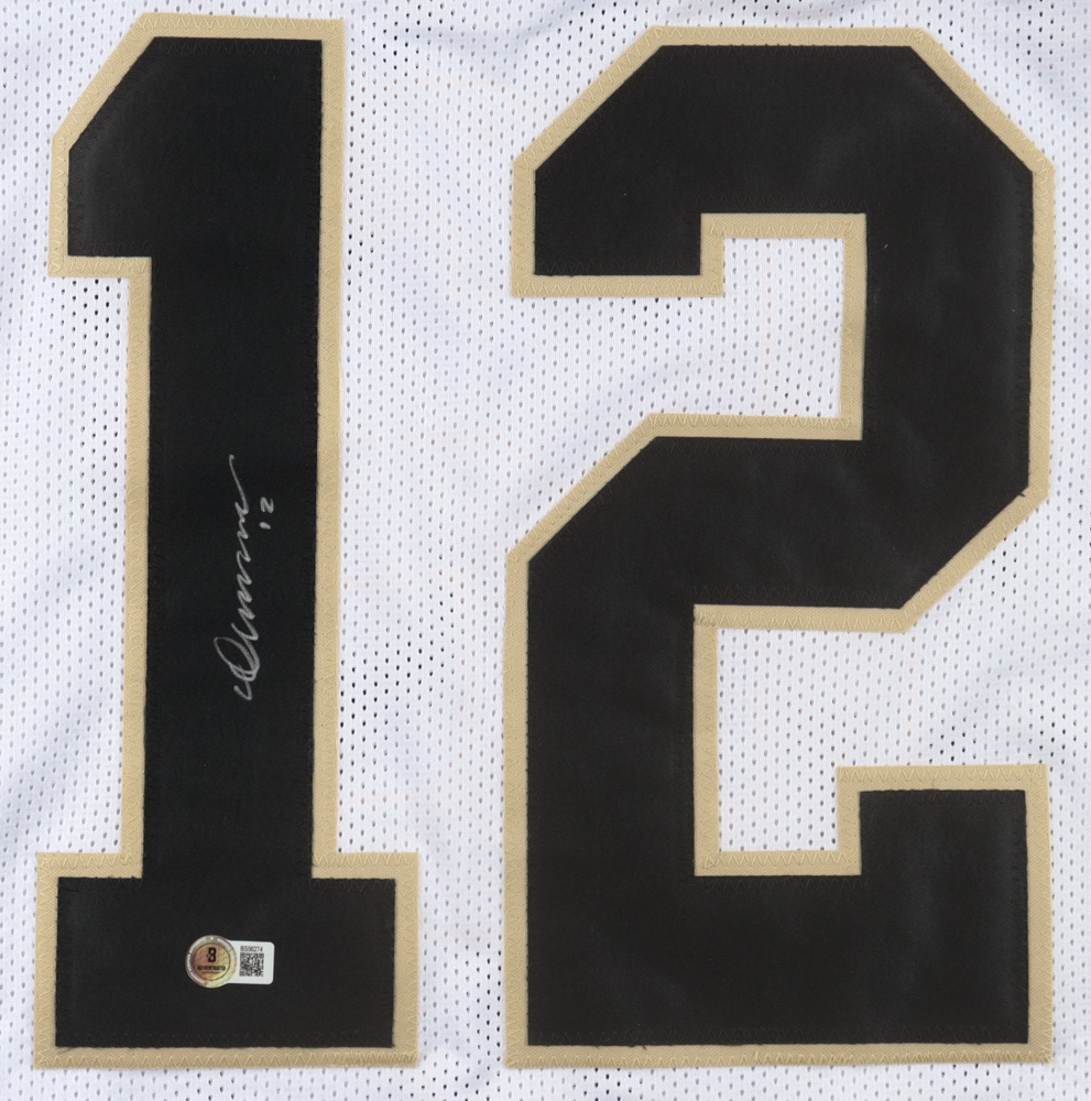 Chris Olave Signed Jersey (Beckett) at PristineAuction.com Chris Olave Signed Jersey (Beckett) at PristineAuction.com