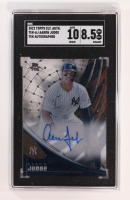 Aaron Judge 2022 Topps Clearly Authentic Topps Tek Autographs #TEKAJ EXCH (SGC 8.5 | Auto 10) at PristineAuction.com