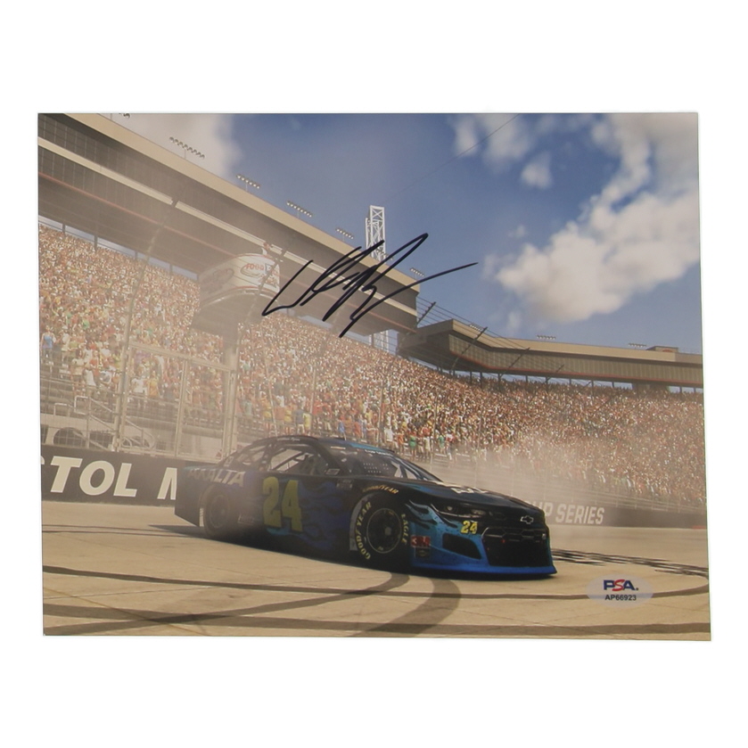 William Byron Signed NASCAR 8x10 Photo (PSA) at PristineAuction.com William Byron Signed NASCAR 8x10 Photo (PSA) at PristineAuction.com