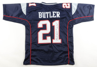 Malcolm Butler Signed Jersey Inscribed "GW Int" (JSA) at PristineAuction.com