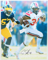 Carlos Hyde Signed Ohio State Buckeyes 16x20 Photo (Playball Ink) at PristineAuction.com