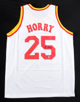 Robert Horry Signed Jersey (Beckett) at PristineAuction.com